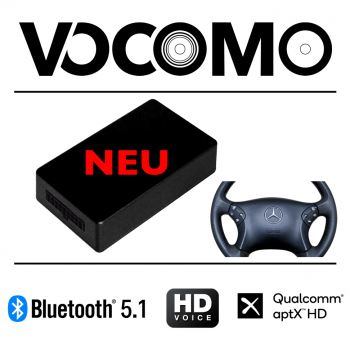 Bluetooth Musik Interface & Freisprechanlage mit aptX™ HD für Mercedes, VW, Smart mit Radio/Navi NTG2.0